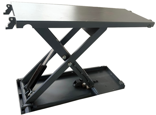 3000 kg-3500 kg Liftcapaciteit Dubbelcilinder Hydraulische autolift Scheren autolift