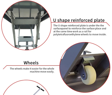 3000 kg-3500 kg Liftcapaciteit Mid-Rise Scissor Car Lift voor het onderhoud van een draagbare auto