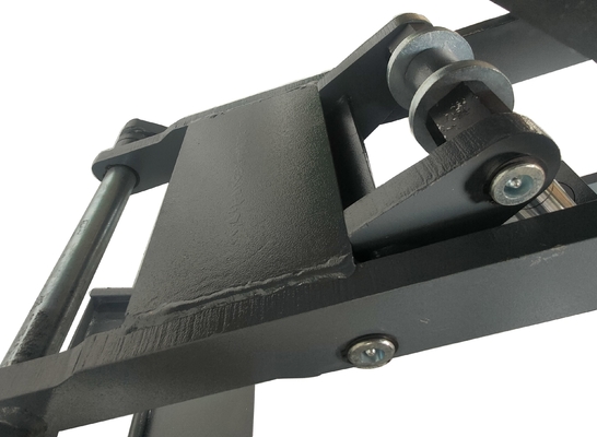 Klantverzoek 3,5 ton draagbare mid-rise auto schaarlift voor garage hydraulische lift
