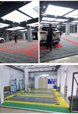 Zwarte vergrendelende PVC-garagegloze tegel De ultieme oplossing voor andere toepassingen