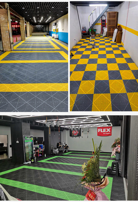 40*40*3cm interlocking garage tegels klassiek ontwerp en waterdicht voor autowasser garage