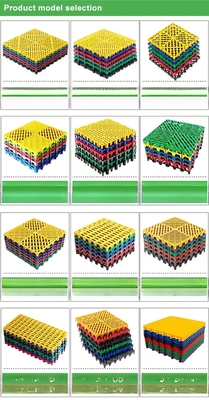 40*40*3cm interlocking garage tegels klassiek ontwerp en waterdicht voor autowasser garage