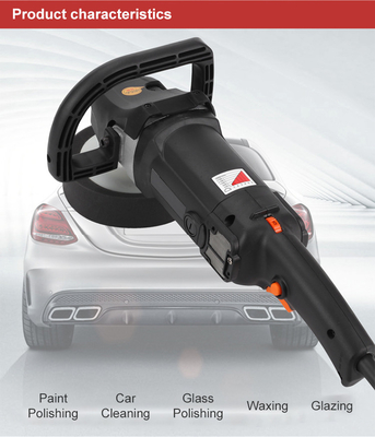 1200W Auto Shield 7 inch Big Backing Plate Auto Buffing Polijstmachine voor Car Care