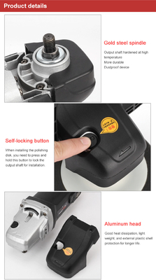 1200W Auto Shield 7 inch Big Backing Plate Auto Buffing Polijstmachine voor Car Care