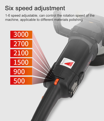1100W Dual Action Polisher voor auto's met 5' Disc Dia.