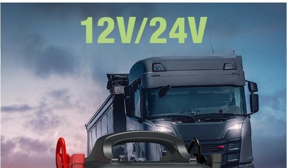 24V grote capaciteit Truck Jump Starter met USB-C-oplaadingsuitgang en 2000A piekstroom