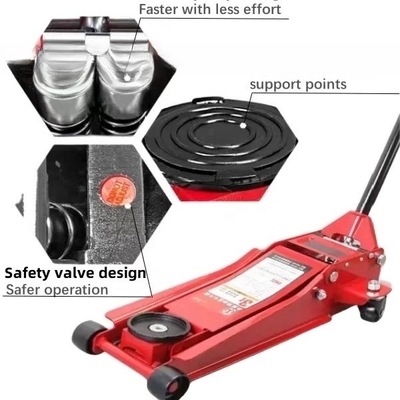 Handmatige 3Ton 5Ton Heavy Duty Horizontale Hydraulische Jack met 10''-22' Buitenste Klem