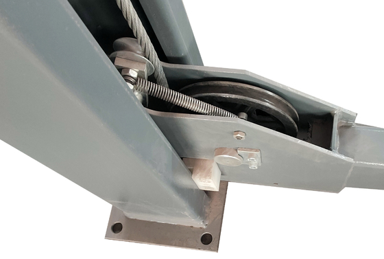 Dubbele hydraulische cilinderlift voor huishoudelijke stroomvoorziening Liftcapaciteit 4000 kg