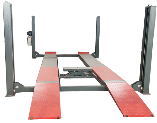 4 Post Car Lift and 3D Wheel Alignment Equipment Machine met 10''-22' buitenste klem