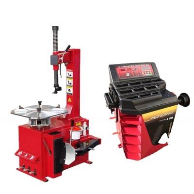 8-10 bar Druk Automobiele banden reparatie Schommelarm wisselmachine en wielbalansmachine