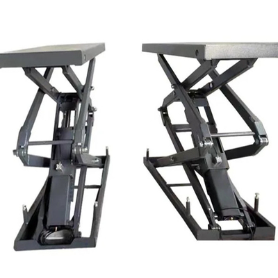 Auto onderhoud 3,5 ton Draagbare Mid-Rise Car Scissor Lift voor Garage Hydraulische Lift