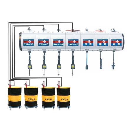 Handmatige oliepomp voor 3 SERIES E90 600 Cc capaciteit Handmatig bediende vetpistoolvatpomp