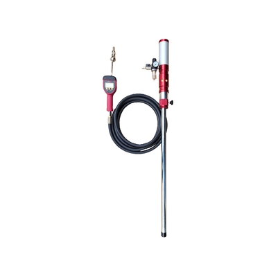 120cm*30cm Draagbare elektrische trommelpomp met stroommeter Oliepistool Voor Diesel Gasoline Olie Chemische vloeistof