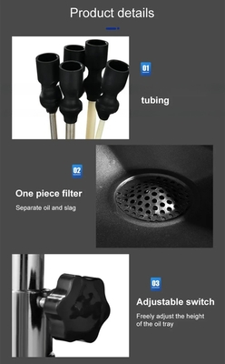 80L pneumatische olie-extractor en afvalolie-collector voor auto-motorprestaties