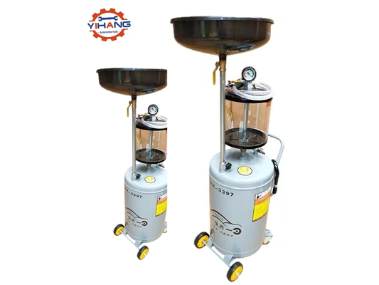 Auto-olie-extractor Rood olieverwisselingsgereedschap Afvalolie-afvoermachine voor het extraheren van 80L-motorolie