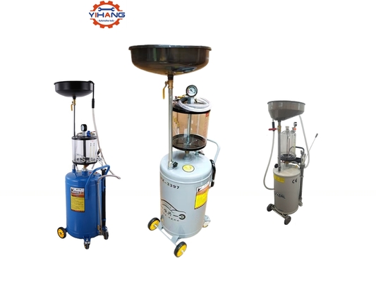 Auto-motor olie zuigmachine met een capaciteit van 80L en telescopische afval olie afvoer tank
