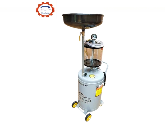 Auto-motor olie zuigmachine met een capaciteit van 80L en telescopische afval olie afvoer tank