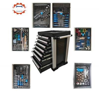 ODM ondersteund 323pcs professionele gereedschappen met gereedschapskast en workshop trolley kast