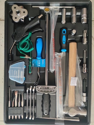 ODM ondersteund 323pcs professionele gereedschappen met gereedschapskast en workshop trolley kast