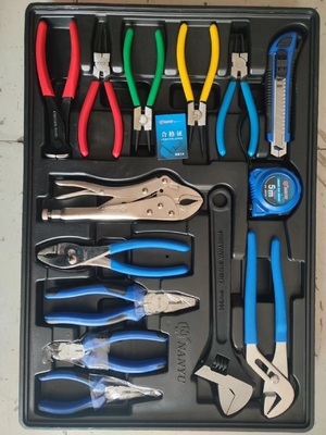 ODM ondersteund 323pcs professionele gereedschappen met gereedschapskast en workshop trolley kast