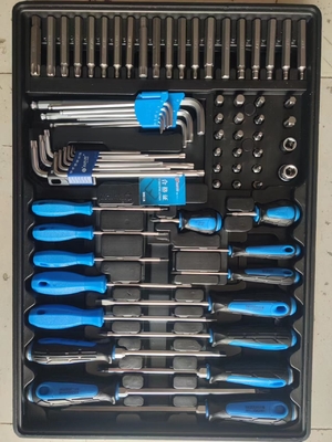 ODM ondersteund 323pcs professionele gereedschappen met gereedschapskast en workshop trolley kast