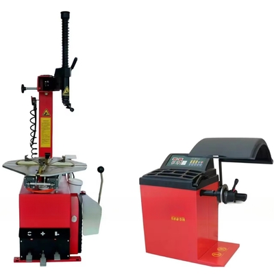Op maat gemaakte bandenmachineapparatuur COSENG bandenwisselaar en wielbalansmachine combinatie