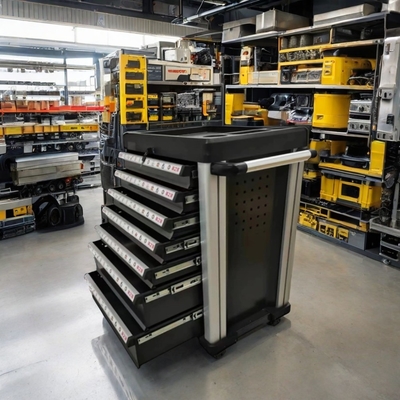 2024 Auto reparatie opslag op maat ondersteuning en vol gereedschappen lades trolley met gereedschappen