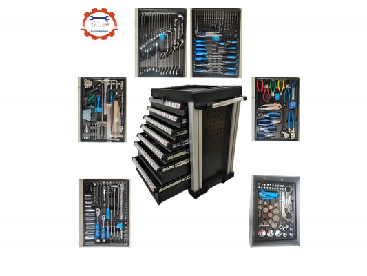 Op maat gemaakte ondersteuning OEM Metalen Garage Gereedschapskast met Workshop Handgereedschap Trolley