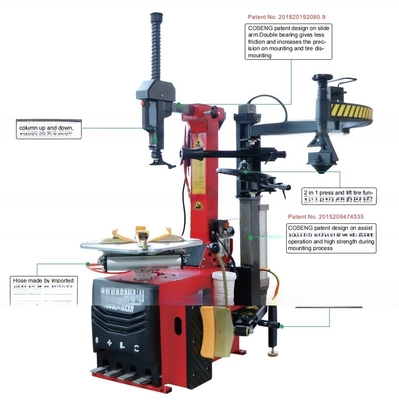 Verbeter uw werkplaats met onze automatische bandenwisselaar en bandenophefkit