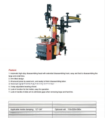 100/110/200/220/240/380/415 Spanning COSENG C233SE bandenwisselaar voor autobandenreparatie