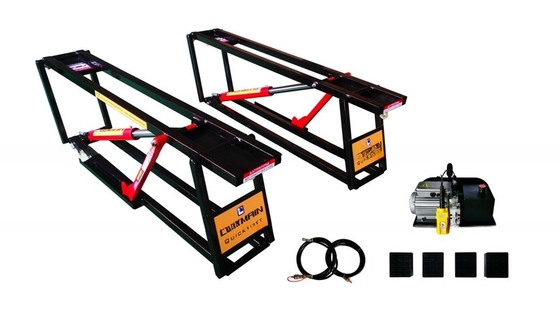 2.2kw motorvermogen draagbare schaar autolift met CE-certificering en beweegbaar ontwerp