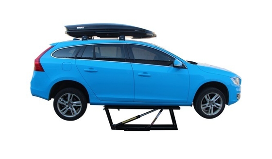 Snelle opheffing Draagbare mobiele autolift SCISSOR Design 2500kg capaciteit Lifttijd 50s