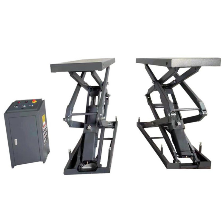 3500 kg hefvermogen schaar autolift voor autowinkel Hydraulische garageapparatuur