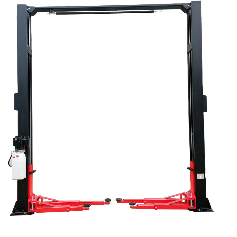 UE-2P4T 4 ton Twee-post lift vloertype Dubbele kolommenlift Dubbele cilinder hydraulische lift