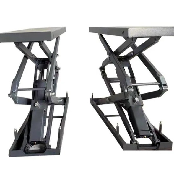 Auto onderhoud 3,5 ton Draagbare Mid-Rise Car Scissor Lift voor Garage Hydraulische Lift