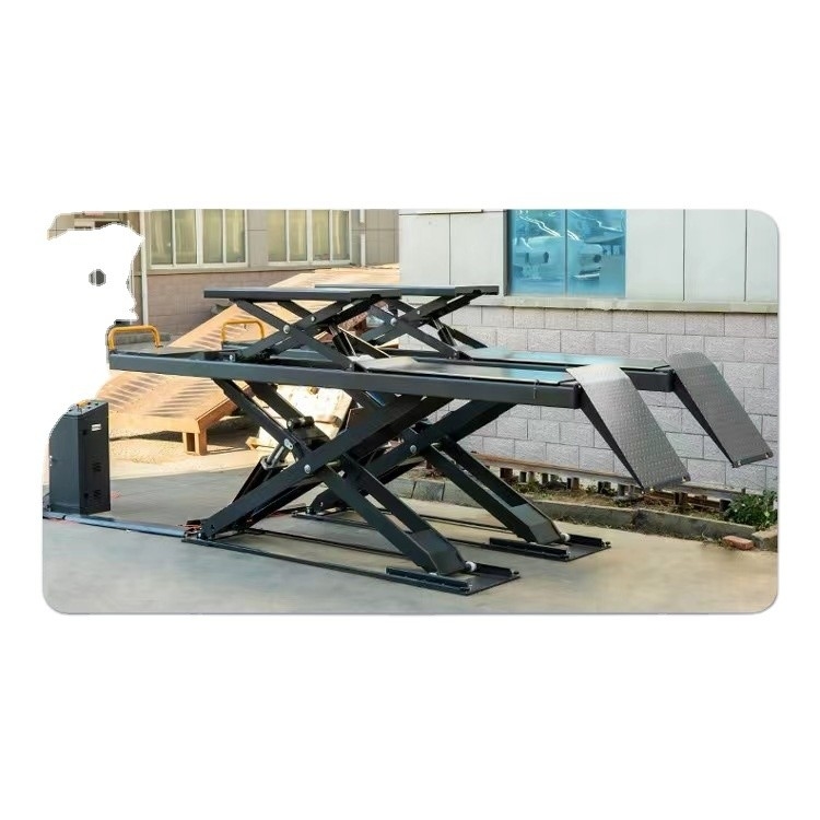 SCISSOR Leader L68S Dubbelcilinder Hydraulische Lift voor In Ground Car Lift Efficiency