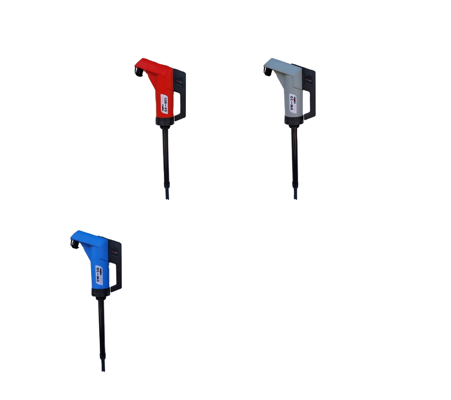 Draagbare elektrische trommelpomp met stroommeter oliepistool voor diesel benzine olie chemische vloeistof