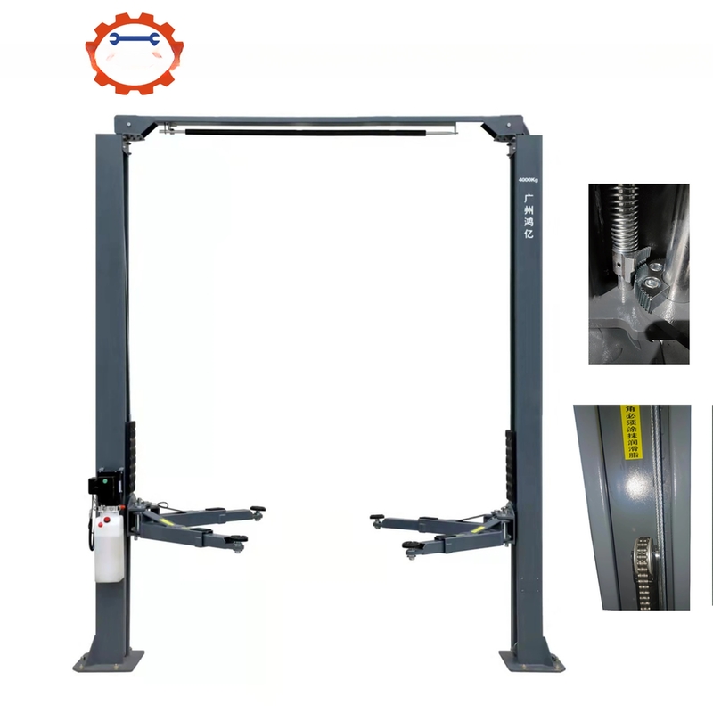 Doppelcilinder hydraulische lift 4.0T 2 Post Clearfloor elektrische release AA-2PCF40E