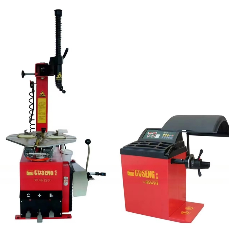 12&quot;-24&quot; Innerlijk Klemmen Handmatige bandwisselaar en Balancer Combo voor Auto Hulparm